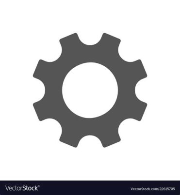 What Does the Gear Icon Look Like: A Symbol of Functionality or Just a Cog in the Machine?